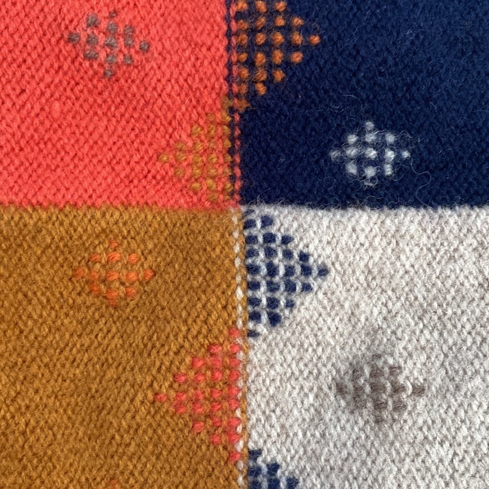 Turtleneck Poncho Lagenlook Handmade Sonoma Thick Wool - Picture 12 of 12